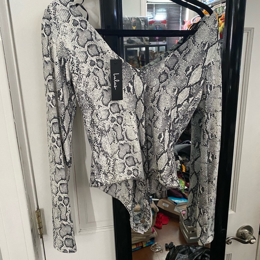 SNAKESKIN BODYSUIT